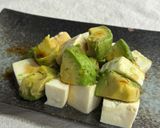 居酒屋風！簡単！アボカドと豆腐のおつまみ作り方4写真