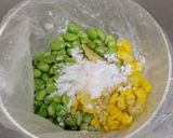 トースターde揚げナィ！玉蜀黍のかき揚げ作り方2写真