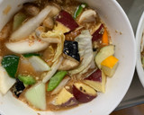 簡単コク旨ツナ根菜白菜洋風旨辛味野菜炒め作り方16写真