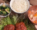トマト煮込みハンバーグ作り方16写真
