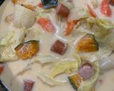 濃厚！ 豆乳と味噌のスープ作り方4写真