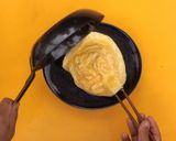 モロヘイヤの和風天津飯【食遺産】作り方6写真