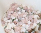 カリカリ♡鶏むねと長芋の大葉レモン焼き作り方2写真