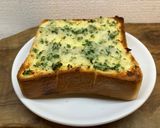 新玉葱入りガーリックトースト🧄作り方6写真