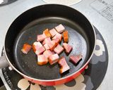 ベーコンの照り焼きで和風ポテトサラダ作り方3写真