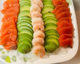 サーモンとエビのカルパッチョ風サラダ作り方6写真