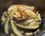 ナスとキムチ鶏ささみの温素麺作り方3写真