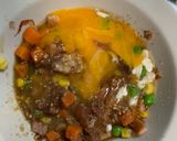全てレンジ中華風梅シーフード風味炒飯弁当作り方7写真