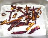 さつまいもご飯とさつまいもの皮かりんとう作り方11写真