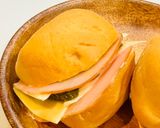ハムチーズとピクルスのサンド作り方3写真