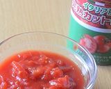 生ハンバーグとトマト缶で簡単ボロネーゼ♪作り方1写真