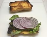 バケットのクロックマダム風茄子バーガー作り方16写真