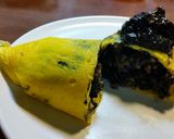 温泉卵かけご飯　イカ墨パウダー作り方9写真