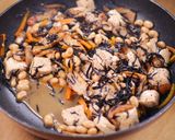 しっとり優しい和食🥰ひじきと豆腐の五目煮作り方5写真