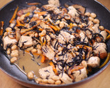 しっとり優しい和食🥰ひじきと豆腐の五目煮作り方5写真