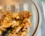 鶏むねユッケ丼作り方4写真