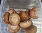 椎茸の肉詰め照り焼き作り方1写真