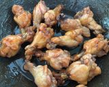 らっきょう酢再利用！鶏手羽元のさっぱり煮作り方3写真