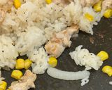 豚肉とコーンの炒めごはん作り方5写真