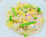 スギナと野花の混ぜご飯作り方4写真