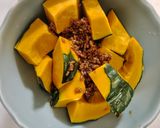レンジで簡単❢かぼちゃの煮物❤醤油麴作り方4写真