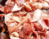 簡単☆豚肉とピーマンの炒め物作り方1写真