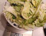 レンジで簡単副菜！キャベツの柚子胡椒和え作り方1写真