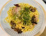 干ししめじのアーリオ・オーリオのパスタ🍝作り方13写真