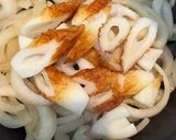 簡単!新玉ねぎとちくわのオイマヨ炒め作り方5写真