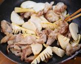 豚と筍のオイスターバターレモン炒め🍚💕作り方3写真