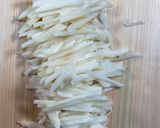 血糖値を下げる！菊芋としめじのきんぴら作り方1写真