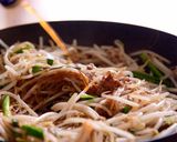 フライパンひとつで簡単！ひき肉チャプチェ作り方6写真