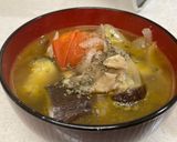 なすと玉ねぎのトマトスープ作り方10写真
