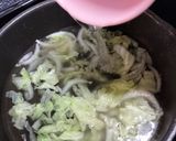 白菜とふわふわ玉子の中華スープ作り方4写真