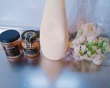 ＊カリフラワーの粒マスタードカレー和え＊作り方1写真