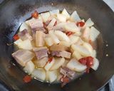 パクシャパ/ブータン唐辛子と豚肉の煮込み作り方9写真