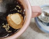 意外な組み合わせ✨️シナモン黄な粉コーヒー作り方6写真