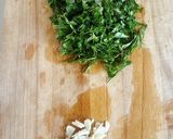 味研焼肉の生だれで青じそ和風ひき肉パスタ作り方4写真