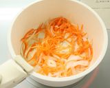 介護食　人参のコンソメスープ　美肌に作り方3写真