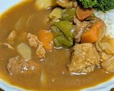 牛すじ合わせ煮込みベジタブルカレー作り方6写真