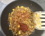 梅おかかで食べる♪納豆チャーハン作り方6写真