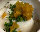 梅シロップの梅を使って長芋の漬け作り方3写真