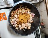 豚角と青菜たっぷりスリランカ風ビリヤニ作り方10写真