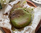 抹茶のバスクチーズ作り方8写真