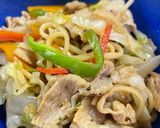 野菜たっぷり・にんにくソース焼きそば作り方4写真