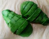 アボカド比内地鶏スープ蒸し　海苔で巻いて作り方3写真