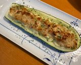 ズッキーニのチーズボート作り方5写真