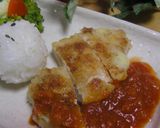サクサク♪チーズinチキントマトソース添作り方10写真
