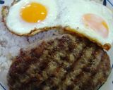 「上州牛ハンバーグ丼」作り方2写真