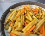 れんこんきんぴら、カレー味。作り方6写真